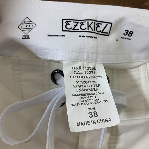 Ezekiel striped colorblock board swim shorts 38 - Picture 4 of 5